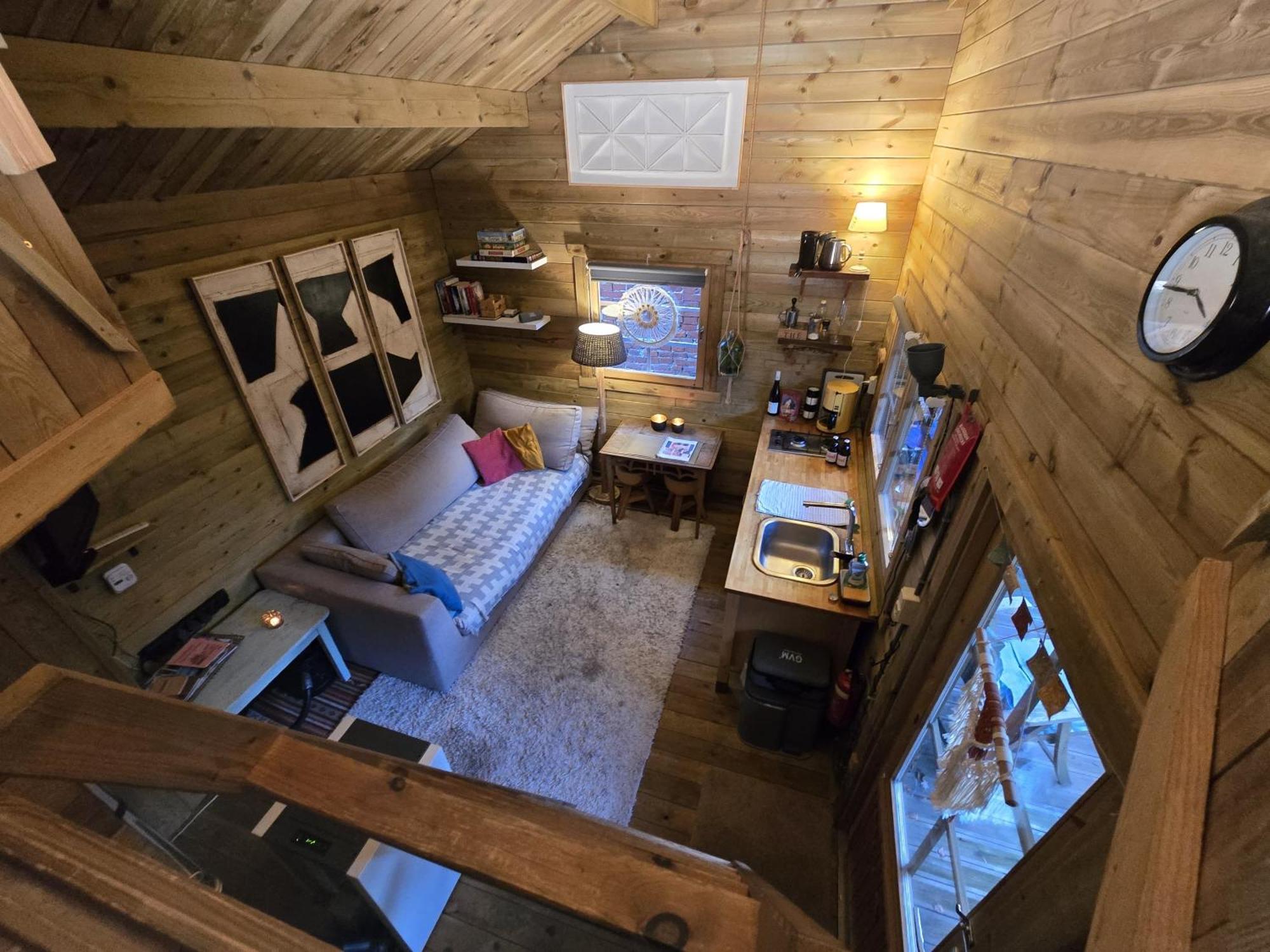 Villa Tiny House Andersom Anders Bad Nieuweschans Exterior foto